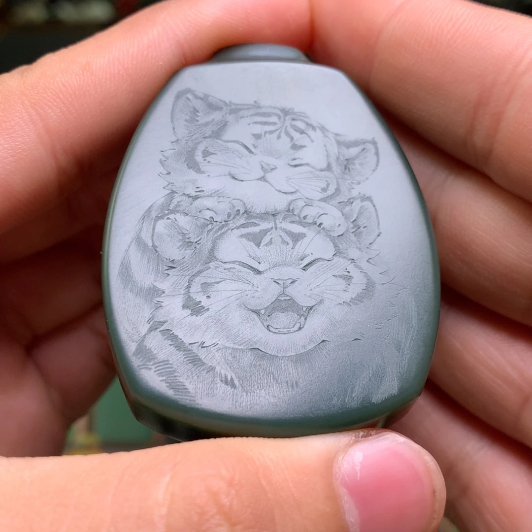 和田玉把件未镶嵌