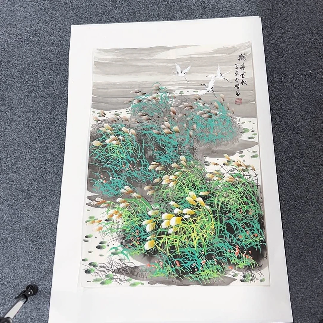 国画精品手绘国画作品