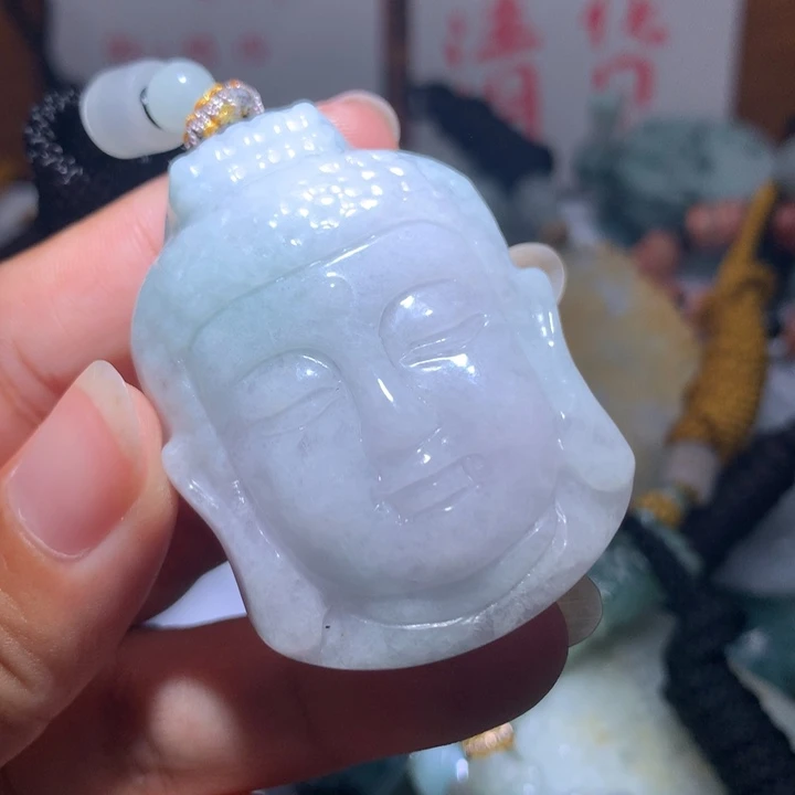 颈饰未镶嵌翡翠保真天然A货翡翠