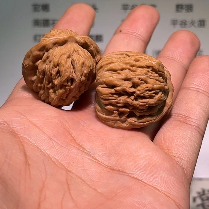 柿***汁把件文玩核桃31汉高