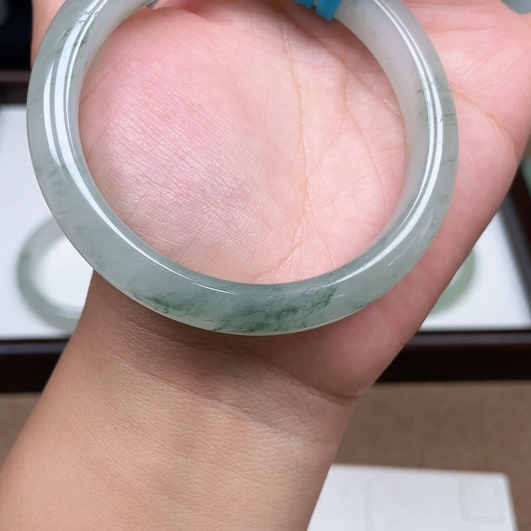 特***—石英质玉（金丝玉）未镶嵌手镯2