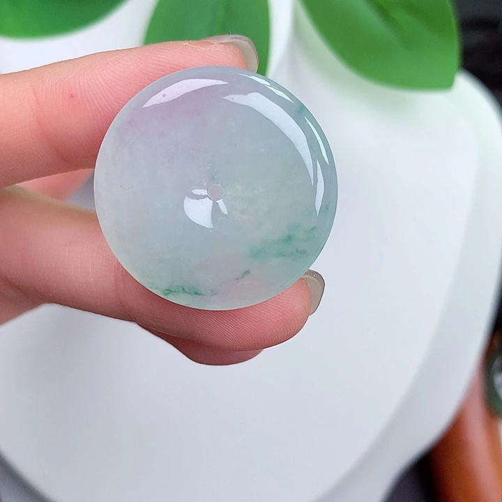 颈饰未镶嵌翡翠27.8-4.4mm