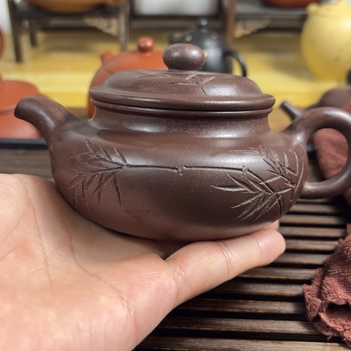 原矿紫砂半手工制作