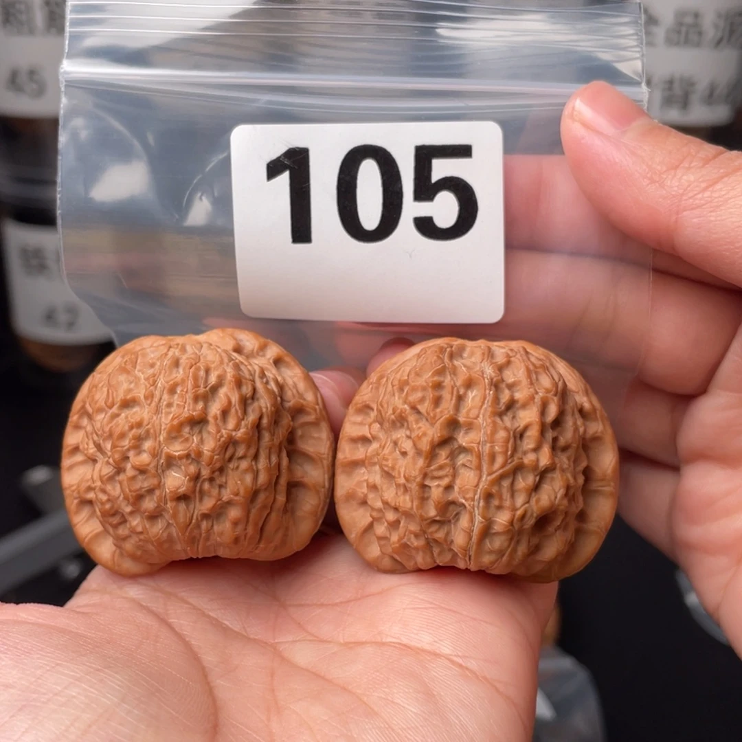 沿***8文玩核桃把件41血麒麟