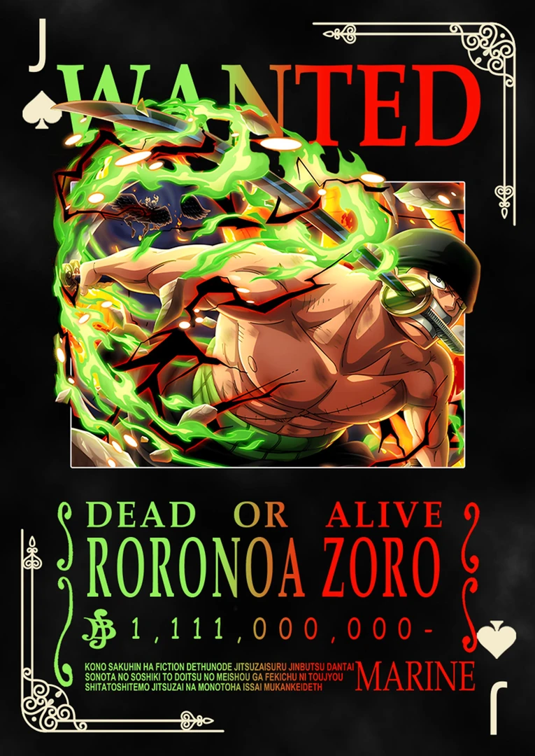 【海贼王】 草帽团池 扑克冰箱贴