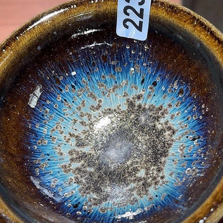 茶盏琢泥窑建盏柴烧