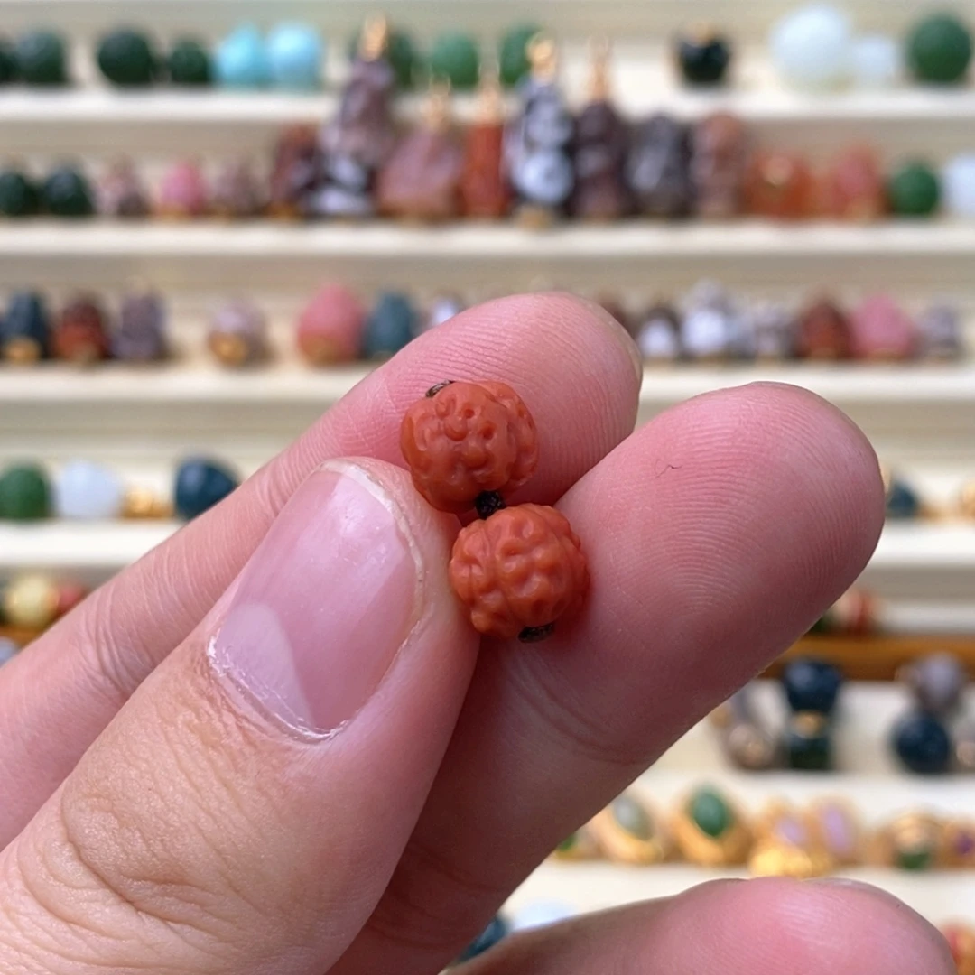 南红玛瑙未镶嵌颈饰