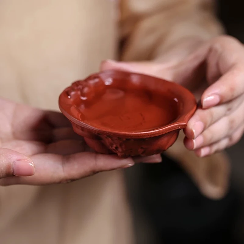 宜兴紫砂杯F120金蟾杯