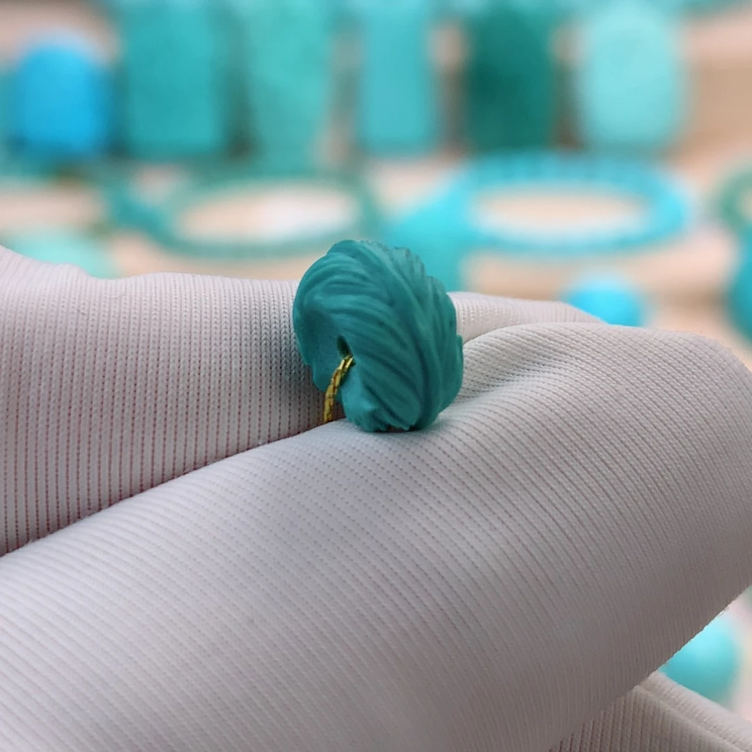 绿松石挂件未镶嵌