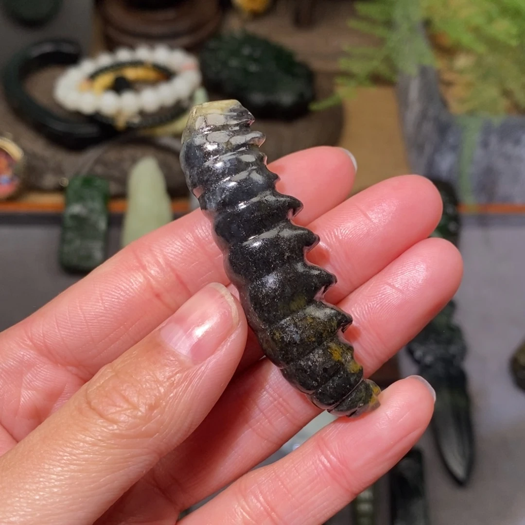 和田玉（糖玉）颈饰未镶嵌紫*?