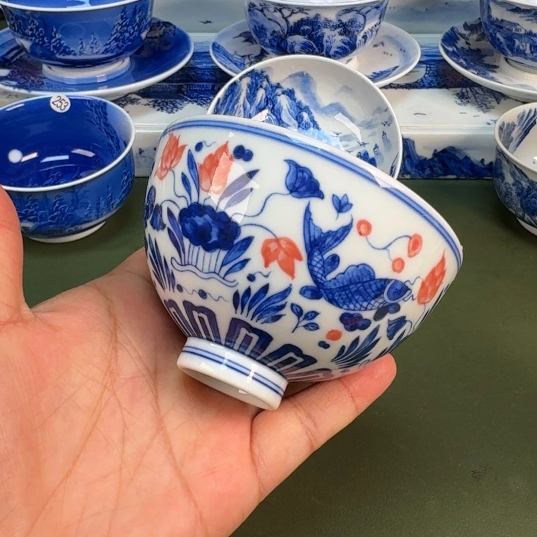 景德镇纯手绘茶具圆圆282