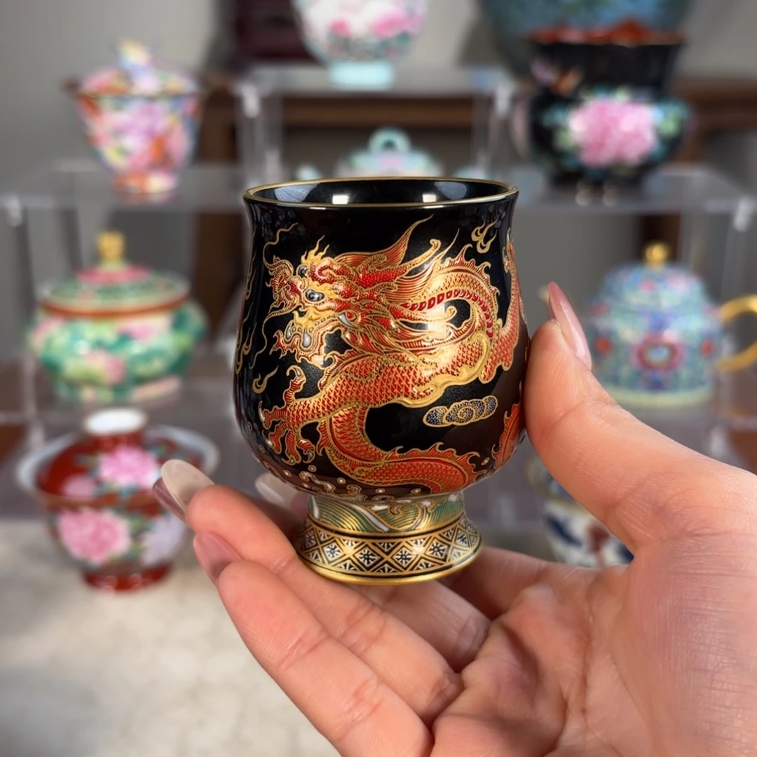 纯手工手绘 高端茶器