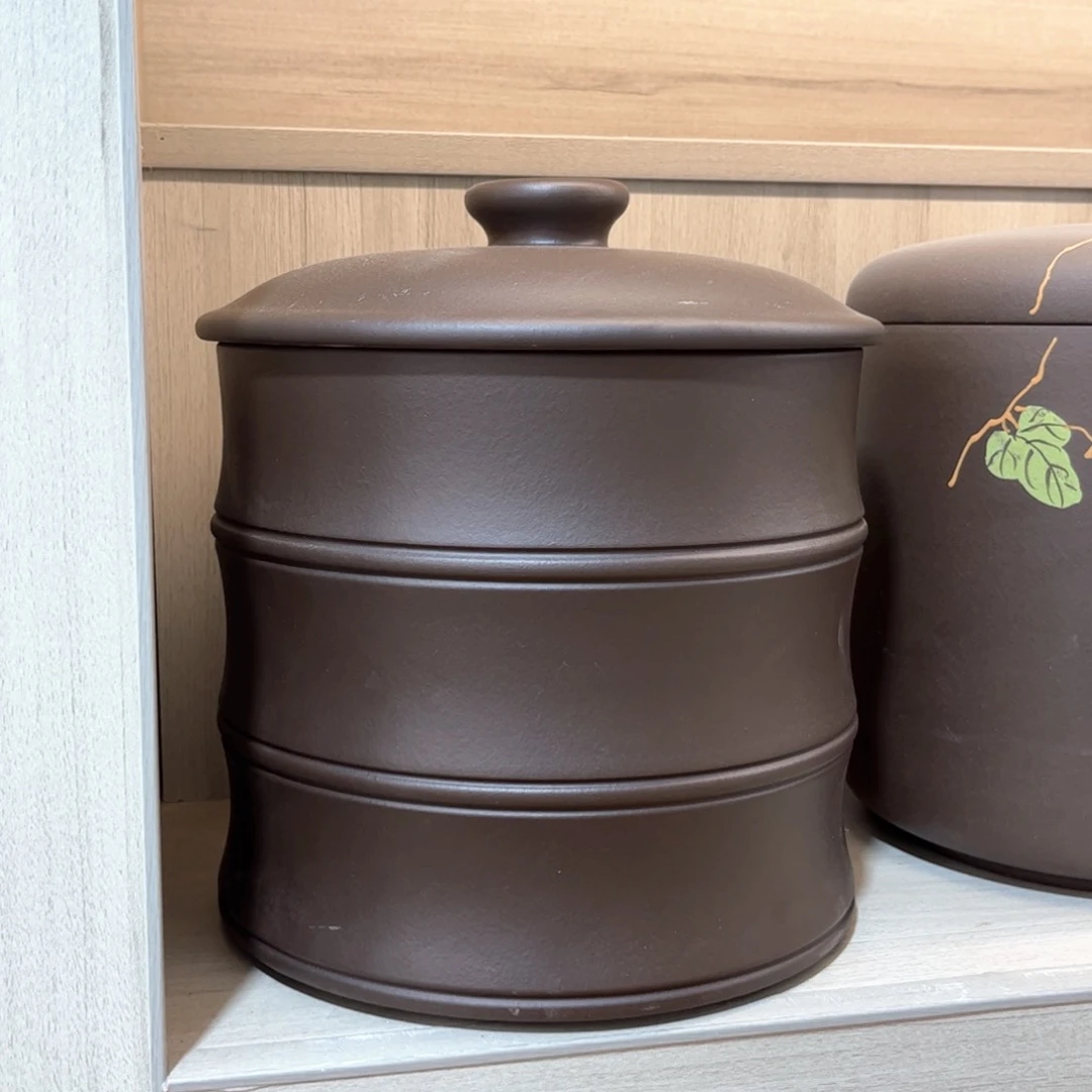 紫砂茶叶罐8 饼茶叶罐