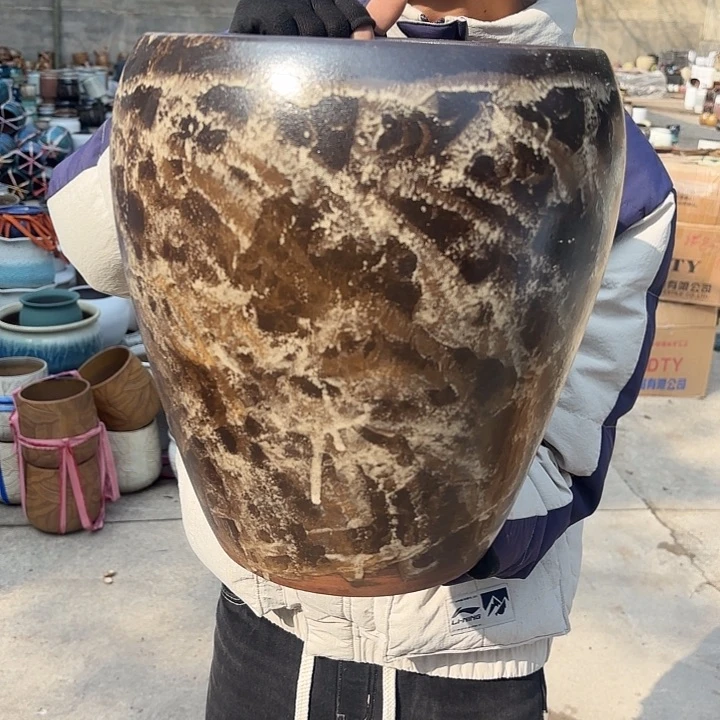 红陶侘寂风口径26高度31