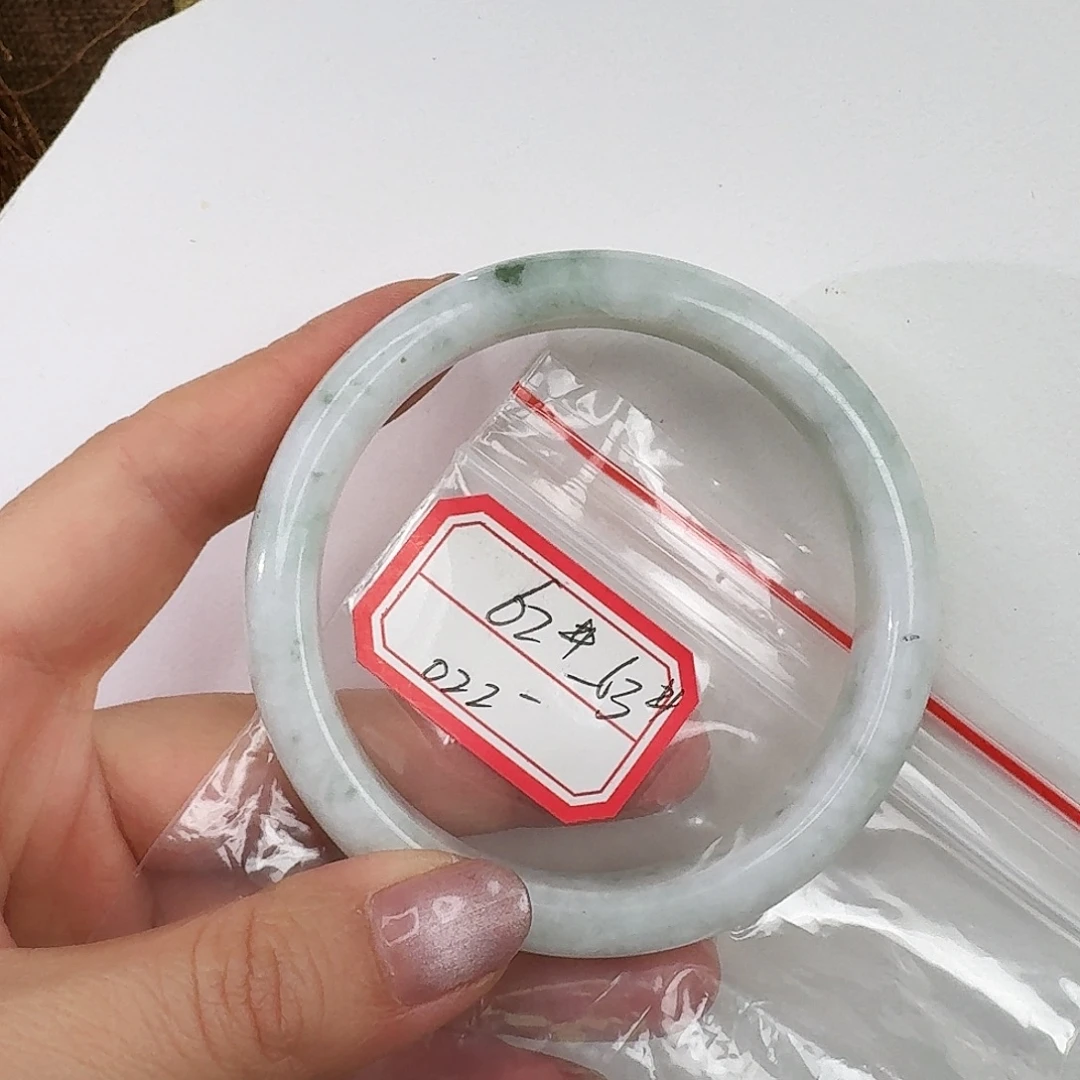 蓝田玉（蛇纹石化大理石玉）未镶嵌手镯