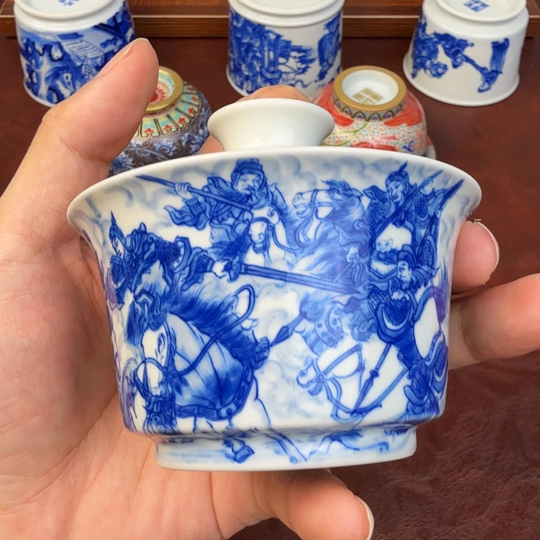 小***豆现代景德镇全手工全手绘茶具