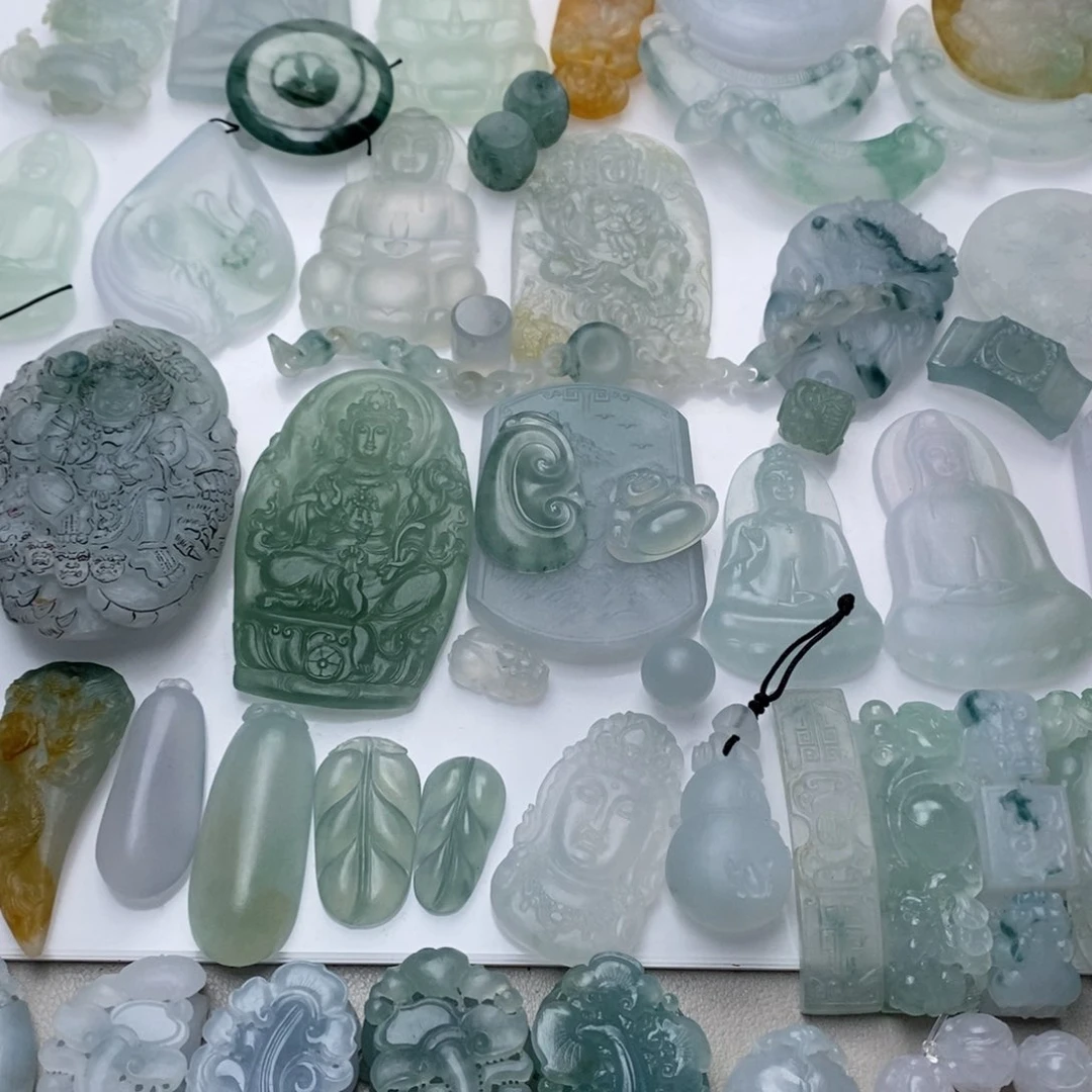 未镶嵌定制翡翠联系客服链接，勿拍！！！