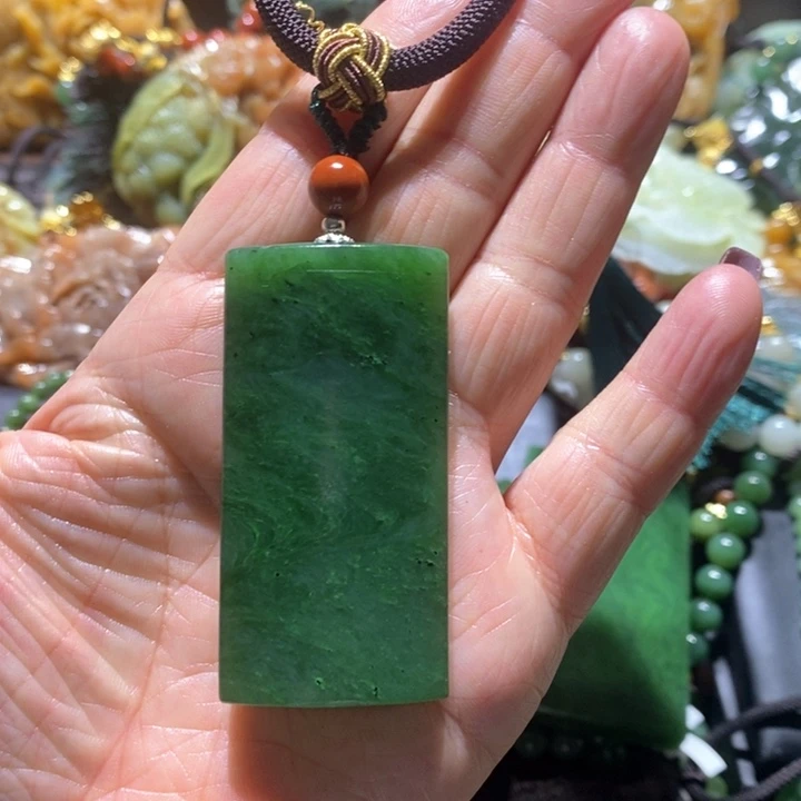 岫玉毛衣链未镶嵌