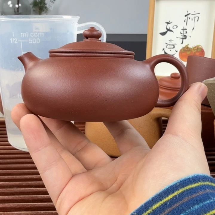紫砂茶壶张***哥微瑕寒江