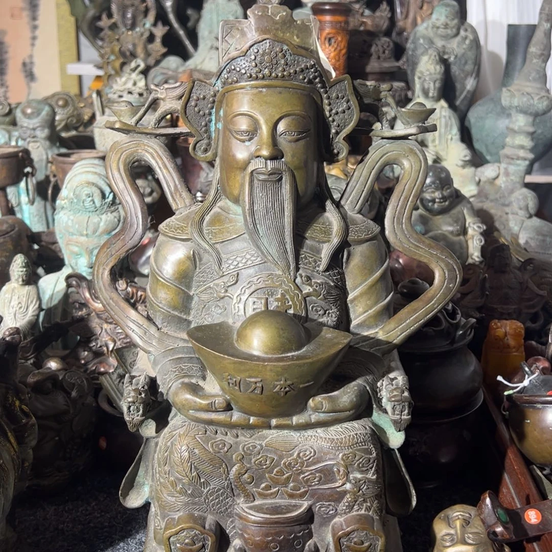 财神爷爷一尊包邮