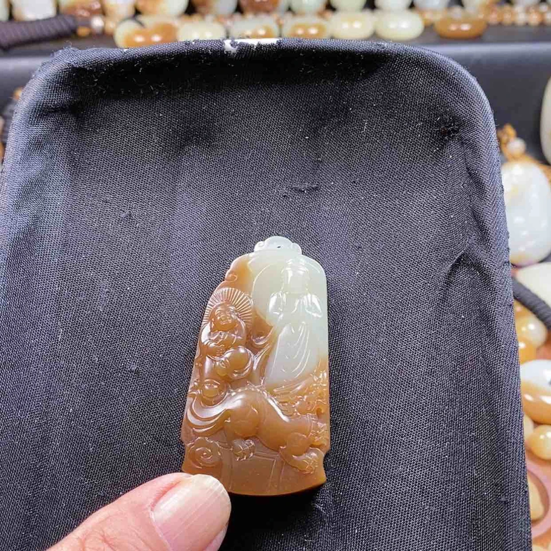 【闪购商品】和田玉（糖玉）颈饰未镶嵌