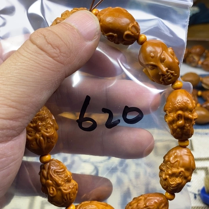 手串/手链橄榄核橄榄核雕工艺手串