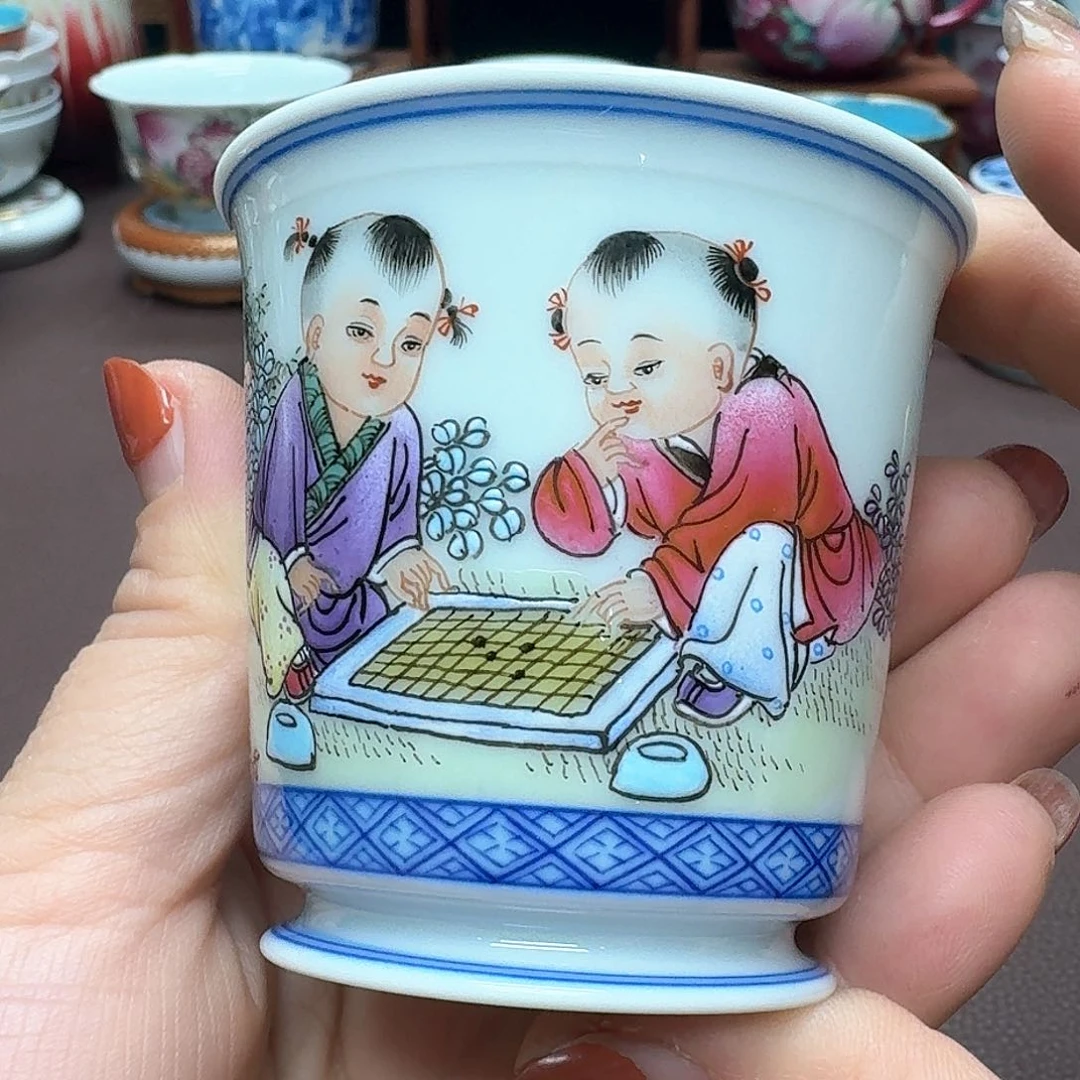 瓷片景德镇仿古手作精品展示