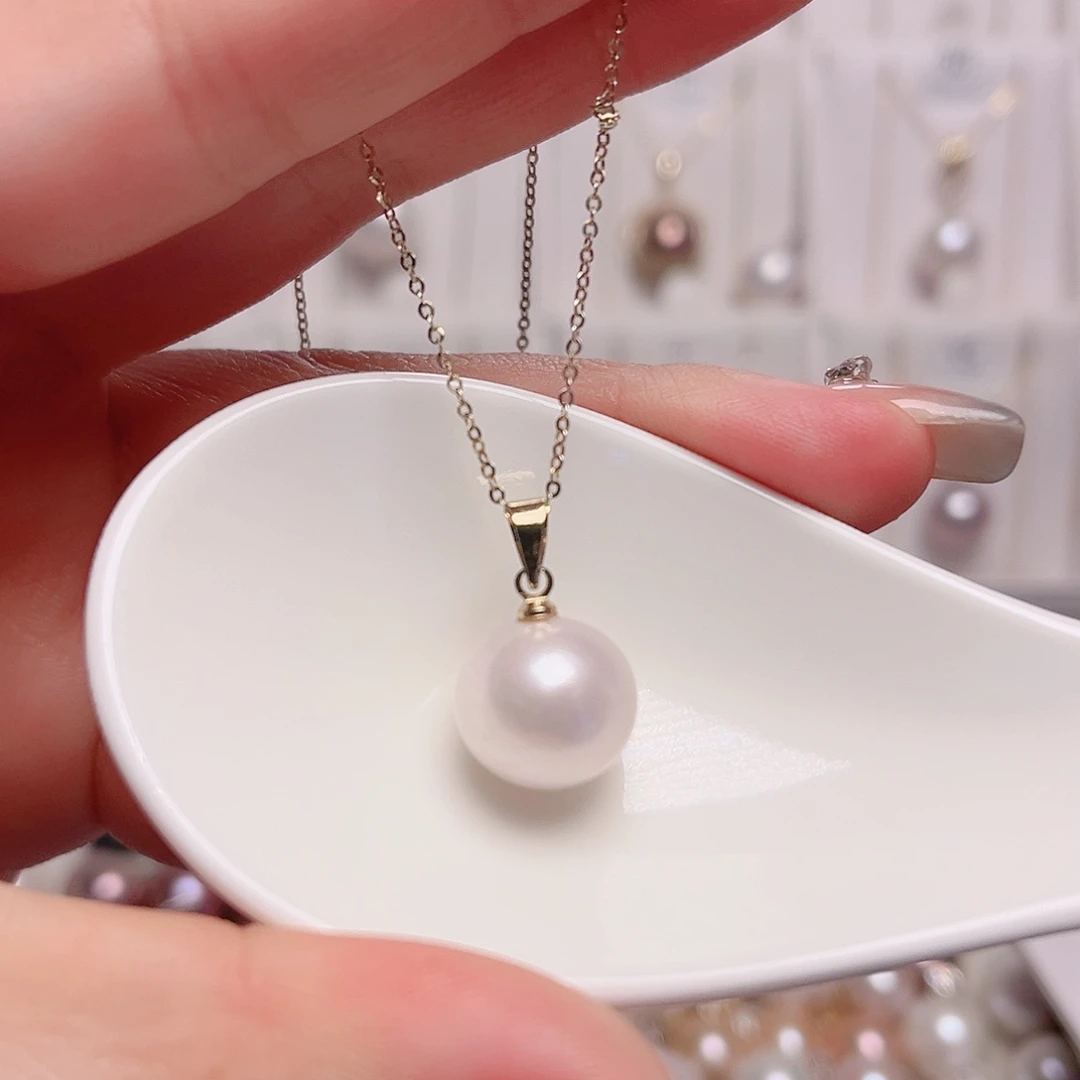 淡水珍珠吊坠(赠链)未镶嵌