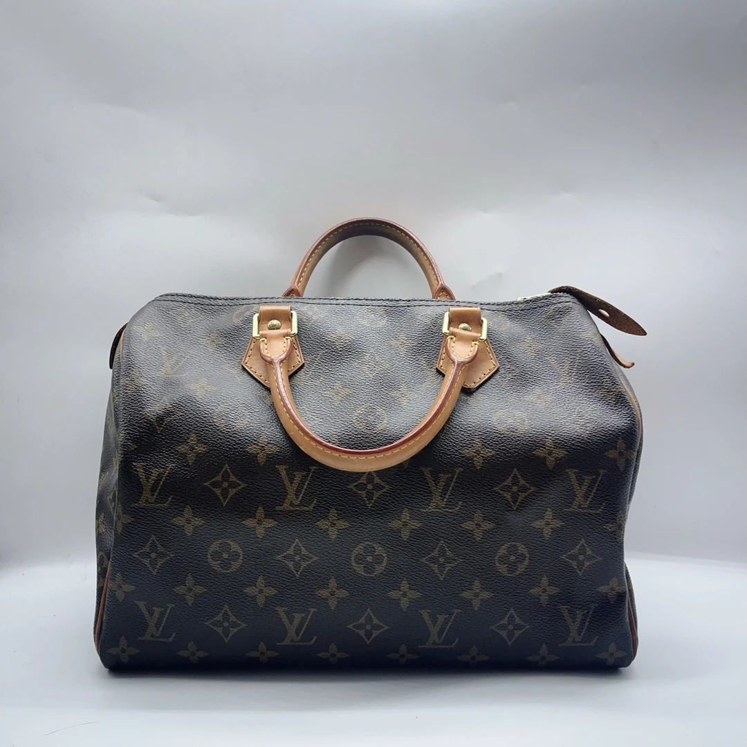 95新 LouisVuitton/路易威登   老花枕头手提包 1393 6120