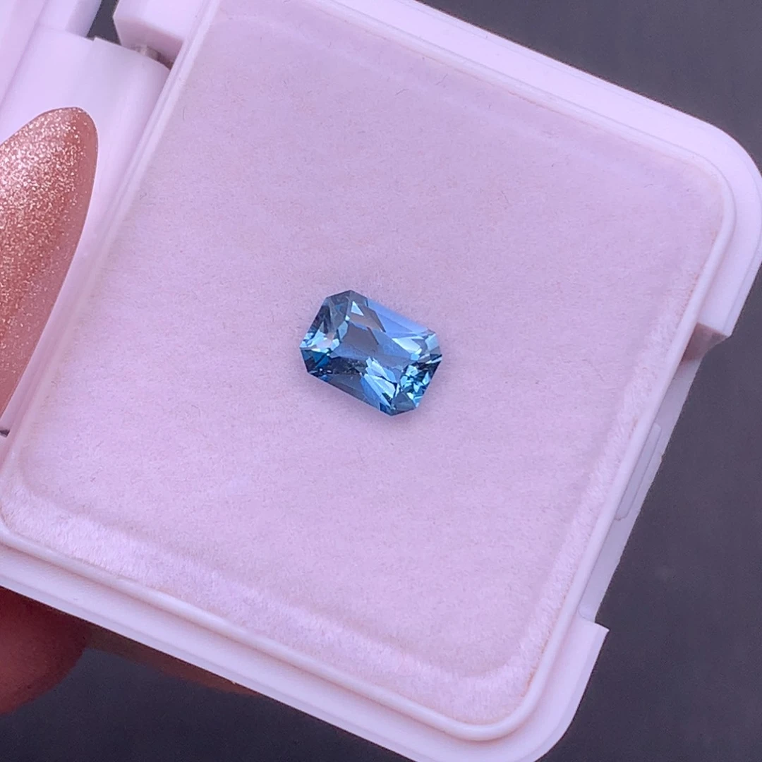 海蓝宝石裸石未镶嵌1.03ct超级圣玛利亚吉尔德福利
