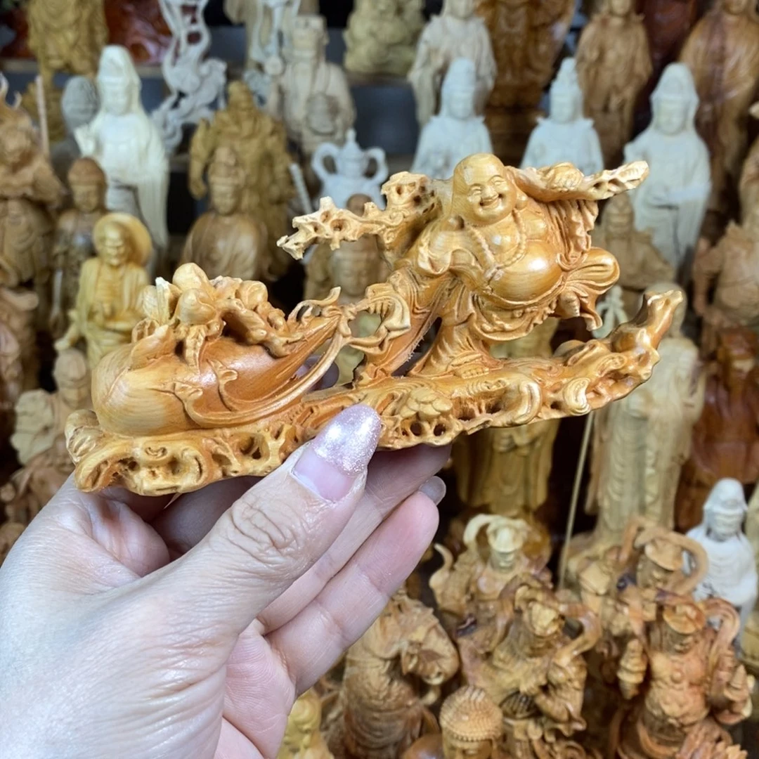 木微瑕14拉布袋弥勒崖柏