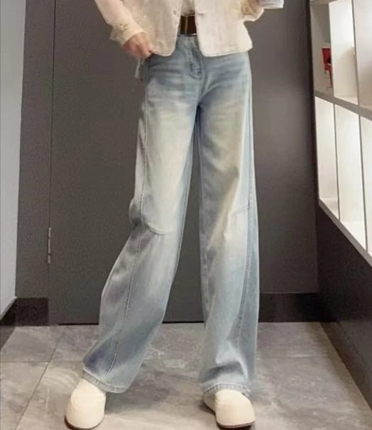 Danjun“早春新款时尚弯刀”仔裤