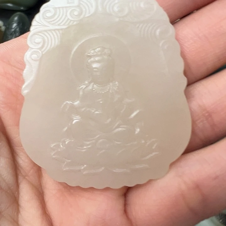 颈饰未镶嵌和田玉