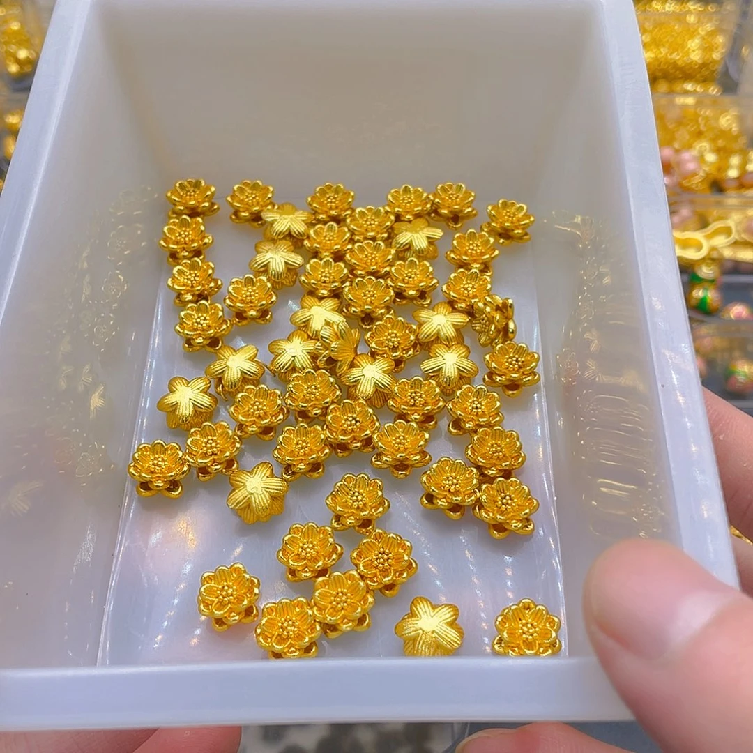 锆石铜合金莲花2个