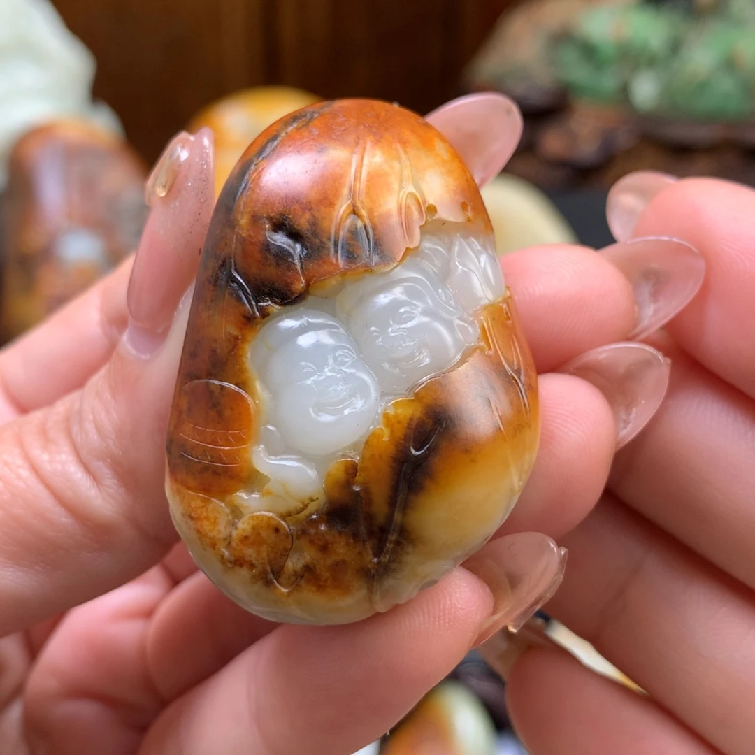 和田玉挂件未镶嵌