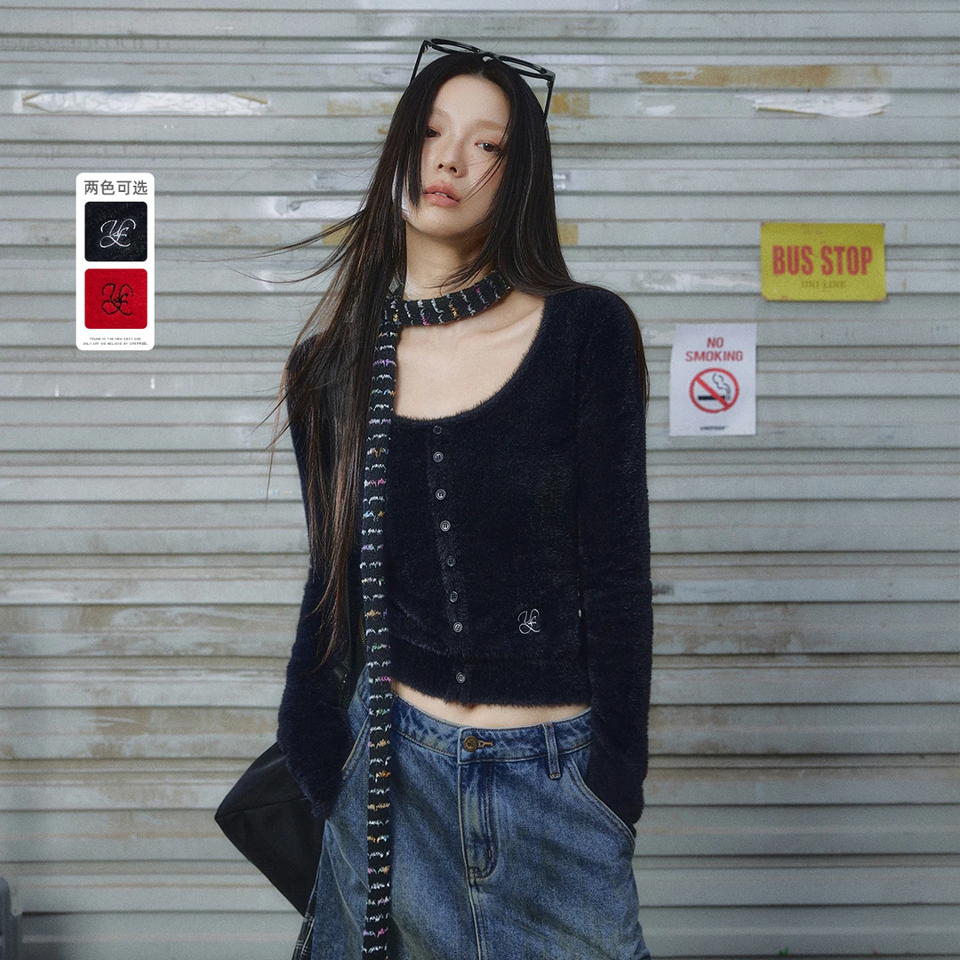 【芋总专属】UNIFREE水貂毛针织衫U244K135V1V1