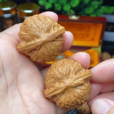把件文玩核桃乾隆磨39精修