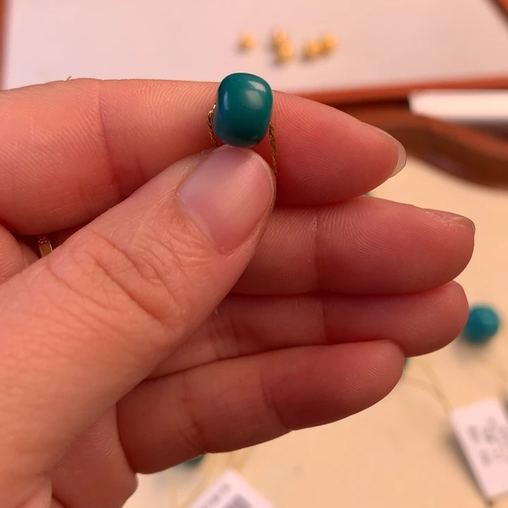 绿松石配饰未镶嵌B16