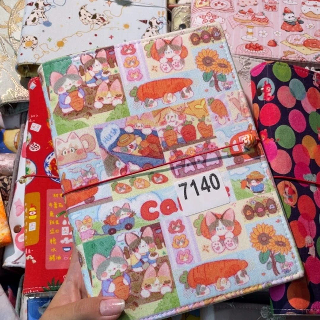 织绣a5活页不加纸7140。