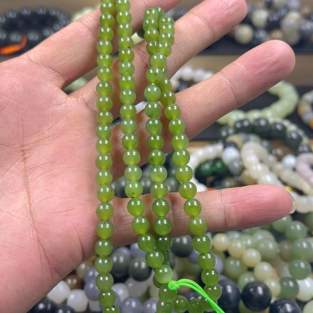 和田玉手串未镶嵌