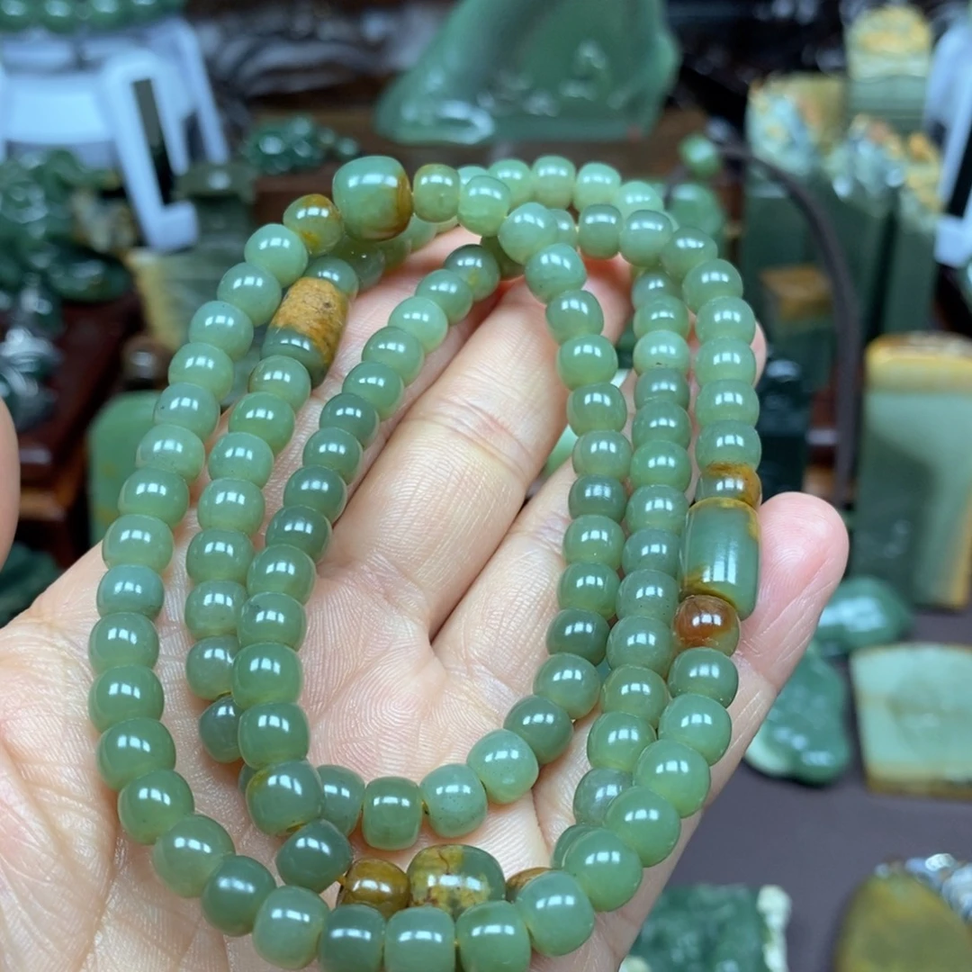 岫岩河磨玉（透闪石质玉）未镶嵌挂件