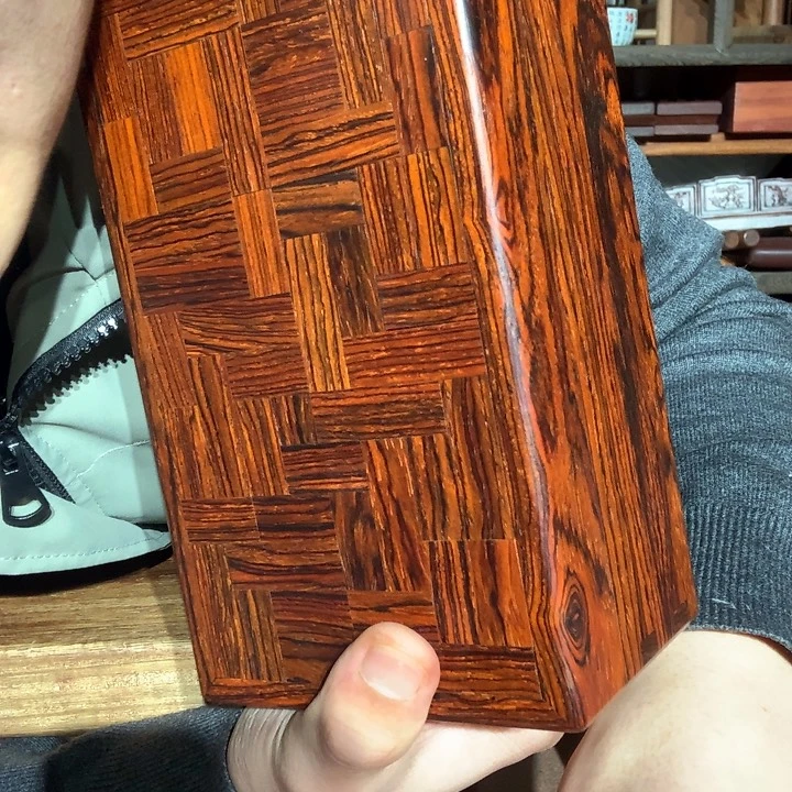 微凹黄檀（南美大红酸枝）大*机关盒