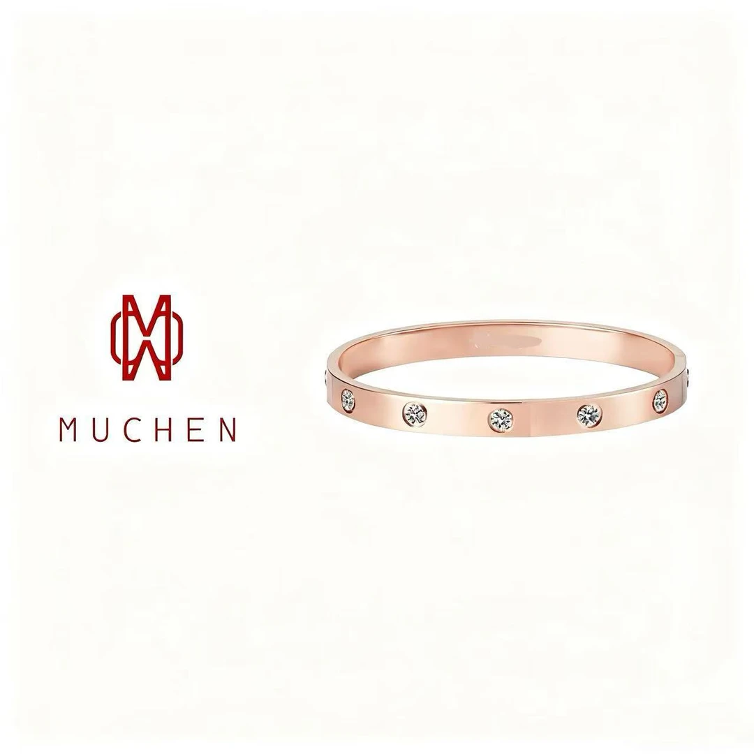 【MUCHEN】经典十钻手镯时尚百搭轻奢高级气质