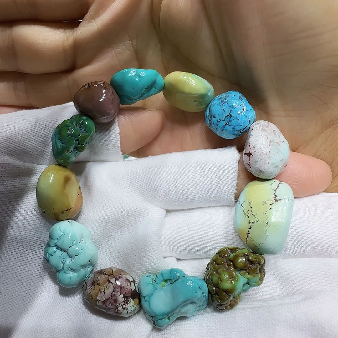 绿松石未镶嵌原矿绿松石