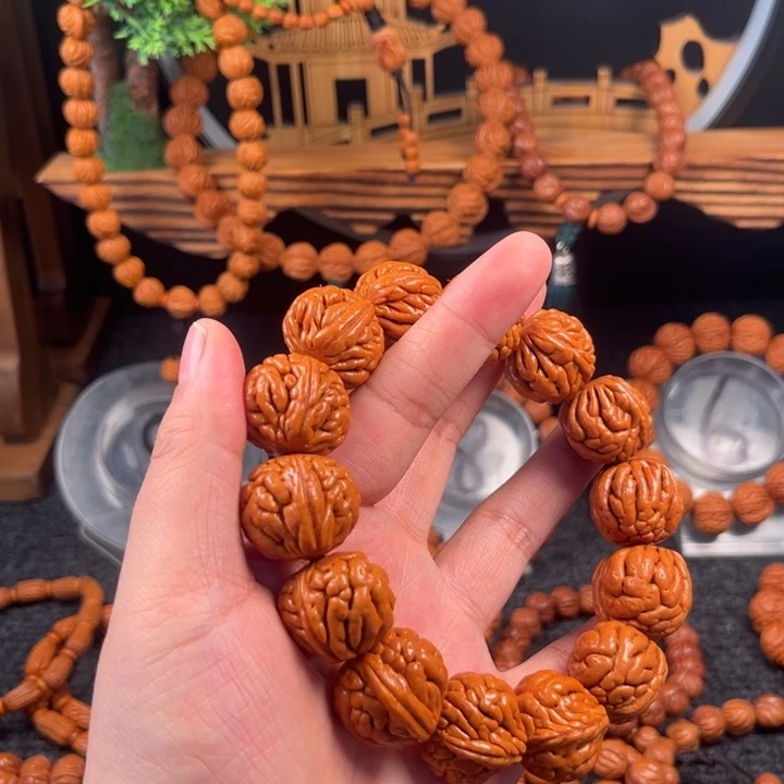 桃核手串链接手串9