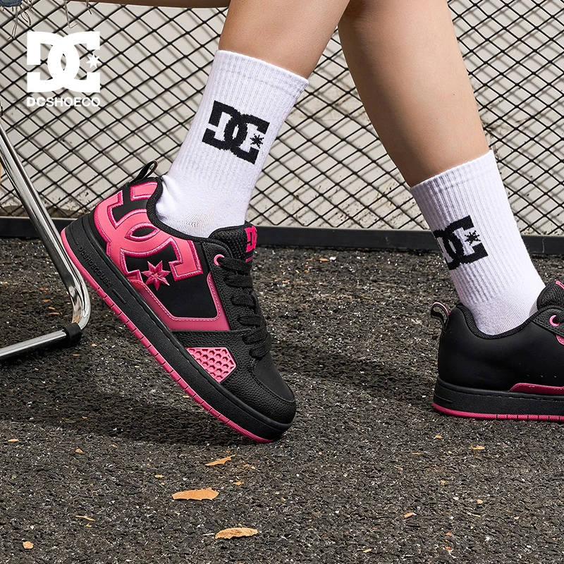 DCSHOES GRAFFIK VAPOR CAS 透气板鞋2025新款夏季时尚情侣女鞋