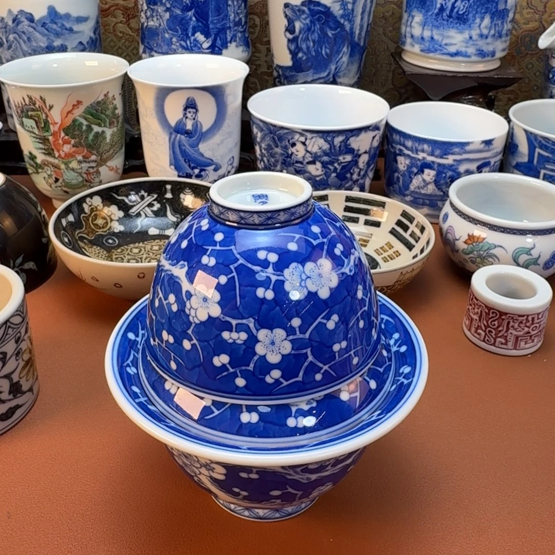 至***在杯子陶景德镇全手工手绘陶瓷