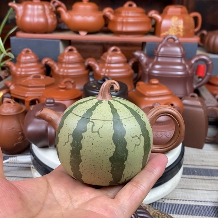 茶壶紫砂西瓜150-200CC特价促销