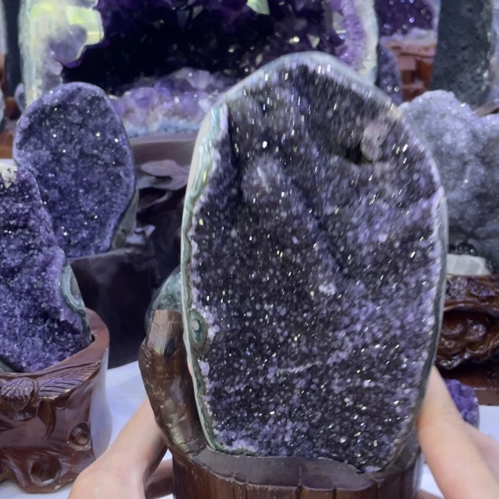 未镶嵌珠宝半成品紫晶