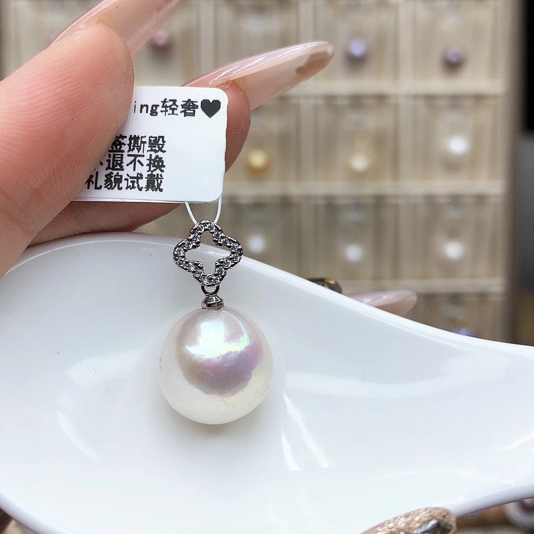 淡水珍珠颈饰合金